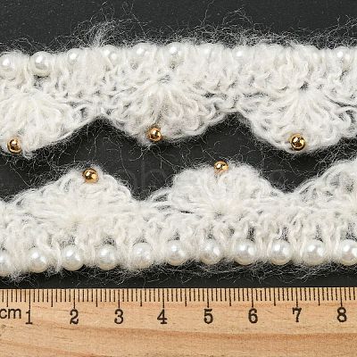 Polyester Crochet Lace Trim OCOR-Q058-17-1