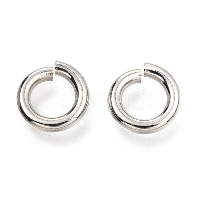 Non-Tarnish 304 Stainless Steel Open Jump Rings STAS-I178-04P-1