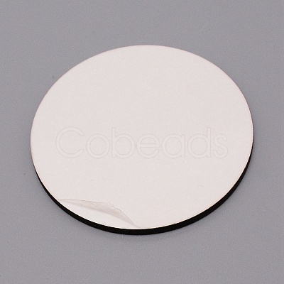 Medium Density Fiberboard (MDF) Sheet Brooch Findings WOOD-WH0024-21-1