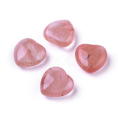 Cherry Quartz Glass Beads G-G790-31A-1