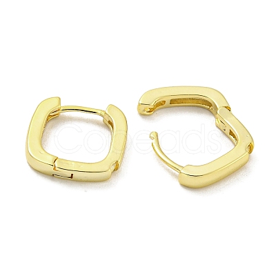 Brass Hoop Earrings EJEW-L211-010Q-G-1