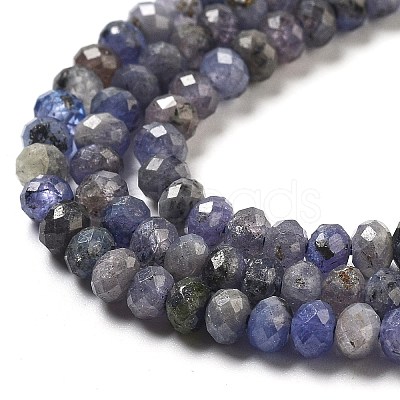 Natural Tanzanite Beads Strands G-G161-B14-01-1