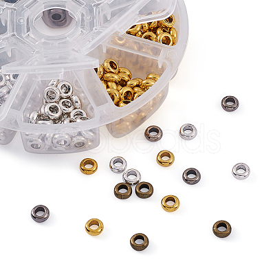 Kissitty Alloy Spacer Beads PALLOY-KS0001-01-1