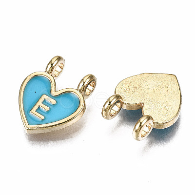 Alloy Enamel Charms ENAM-T012-02E-RS-1