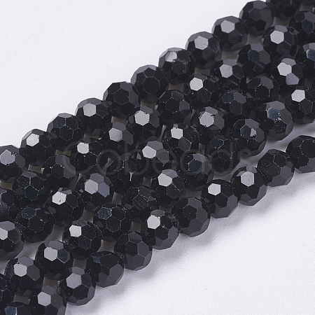 Opaque Glass Beads Strands EGLA-F120-NC04-1