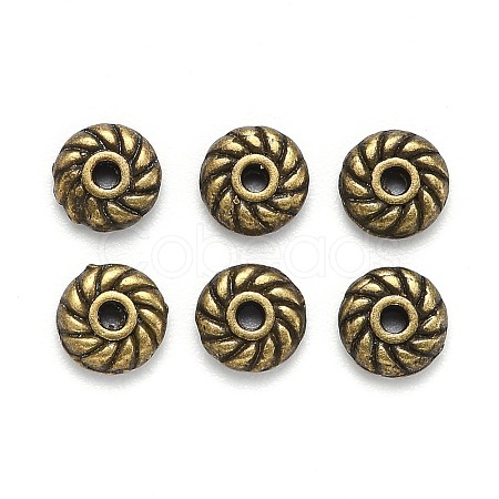 Tibetan Style Alloy Spacer Beads MLF10764Y-NF-1