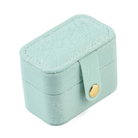 Imitation Leather Ring Organizer Storage Cases CON-G023-11C-1