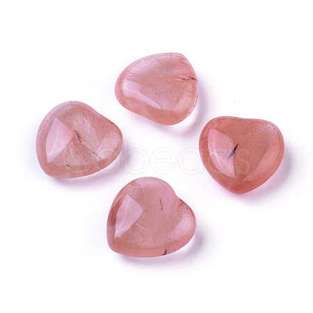 Cherry Quartz Glass Beads G-G790-31A-1