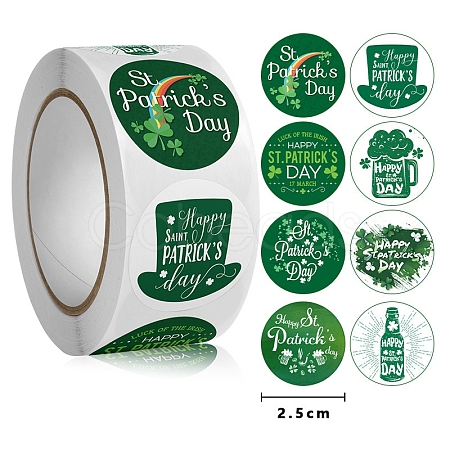 Saint Patrick's Day Theme PET Waterproof Self Adhesive Stickers PW-WG32274-03-1