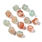 Transparent Acrylic Beads, Conch, Pale Turquoise, 7.5x7.5x7.5mm, Hole: 1.5mm, about 2500pcs/500g