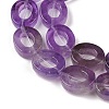Natural Amethyst Beads Strands G-M439-A06-01-3