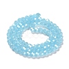 Electroplate Glass Beads Strands EGLA-A035-J4mm-A04-2