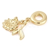 Rack Plating Brass European Dangle Charms KK-P287-32B-G-2