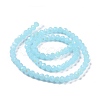 Electroplate Glass Beads Strands EGLA-A034-J4mm-L06-2