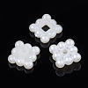 ABS Plastic Imitation Pearl Beads OACR-S020-37-3