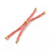 Nylon Cord Silder Bracelets MAK-C003-03G-05-1