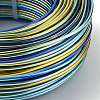 5 Segment Colors Round Aluminum Craft Wire AW-E002-2mm-B02-3