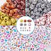 Opaque Acrylic Beads OACR-TA0001-06-1