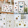 8 Sheets 8 Styles PVC Waterproof Wall Stickers DIY-WH0345-101-6