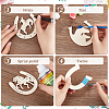 Unfinished Wooden Cutouts DIY-WH0430-141-3