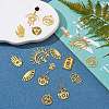 20Pcs 10 Style 201 Stainless Steel Laser Cut Charms STAS-SZ0002-67G-4