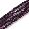 Natural Ruby Beads Strands G-P553-G01-02-3