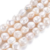Natural Keshi Pearl Beads Strands PEAR-S020-T01-2