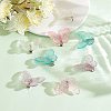 CHGCRAFT 40Pcs 10Pcs Acrylic Alligator Hair Clips MRMJ-CA0001-31-4