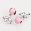 Alloy Enamel European Dangle Charms MPDL-S065-14-3