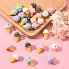 50Pcs 5 Colors Imitation Ice Cream Decoration AJEW-CJ0001-20-6