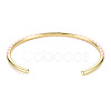 Twisted Brass Enamel Cuff Bangle BJEW-T020-02A-NF-2