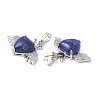 Natural Lapis Lazuli Pendants G-P492-02P-08-3