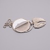 Alloy Pendant Decoration Cabochon Settings AJEW-WH0251-46-2