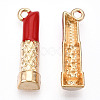 Alloy Enamel Pendants ENAM-G212-07G-2