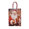 Christmas Paper Santa Claus Printed Tote Bags ABAG-P015-04A-2