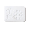 Key & Snowflake Shape DIY Pendant Silicone Molds DIY-F114-17-2