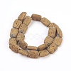 (Holiday Stock-Up Sale)Electroplated Natural Lava Rock Bead Strands G-E497-J-07-2