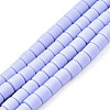 Handmade Polymer Clay Bead Strands X-CLAY-ZX006-01-51-2