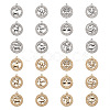 Fashewelry 2 Sets 2 Colors Zinc Alloy Jewelry Pendant Accessories FIND-FW0001-06-2