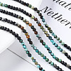 Natural HuBei Turquoise Beads Strands G-T108-65-4