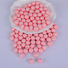 Round Silicone Focal Beads SI-JX0046A-47-1