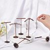 Fingerinspire 2 Sets 2 Style Iron Earring Display Stand EDIS-FG0001-40-3