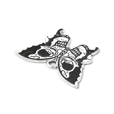 Halloween Alloy Enamel Pendants X-ENAM-I053-C04-1