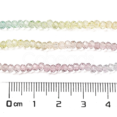 Transparent Painted Glass Beads Strands DGLA-A034-T2mm-A15-1