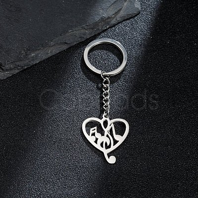 Non-Tarnish Stainless Steel Keychains PW-WGB3F32-01-1