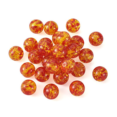 Resin Imitation Amber Beads CRES-TA0001-17-1