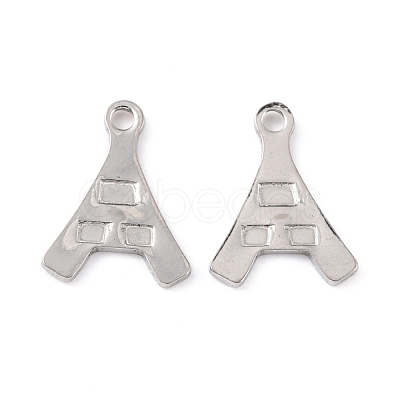 Tarnish Resistant 201 Stainless Steel Charms STAS-K217-61-1