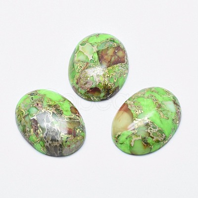 Regalite/Imperial Jasper/Sea Sediment Jasper Cabochons G-E464-42C-1