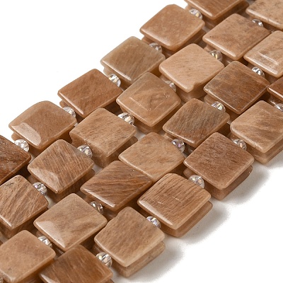 Natural Sunstone Beads Strands G-L596-A09-01-1