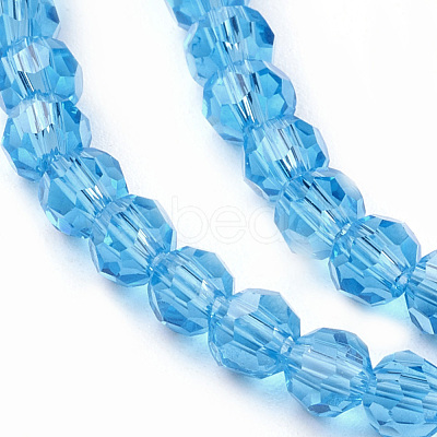 Glass Beads Strands X-EGLA-J042-4mm-07-1